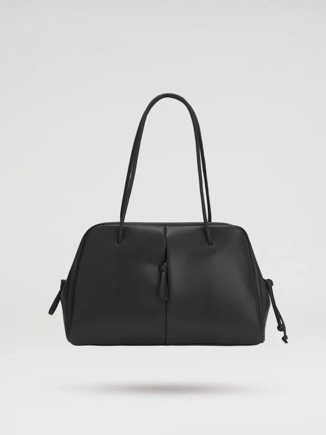 Ölend Brooklyn Bag skuldertaske Black vegansk læder
