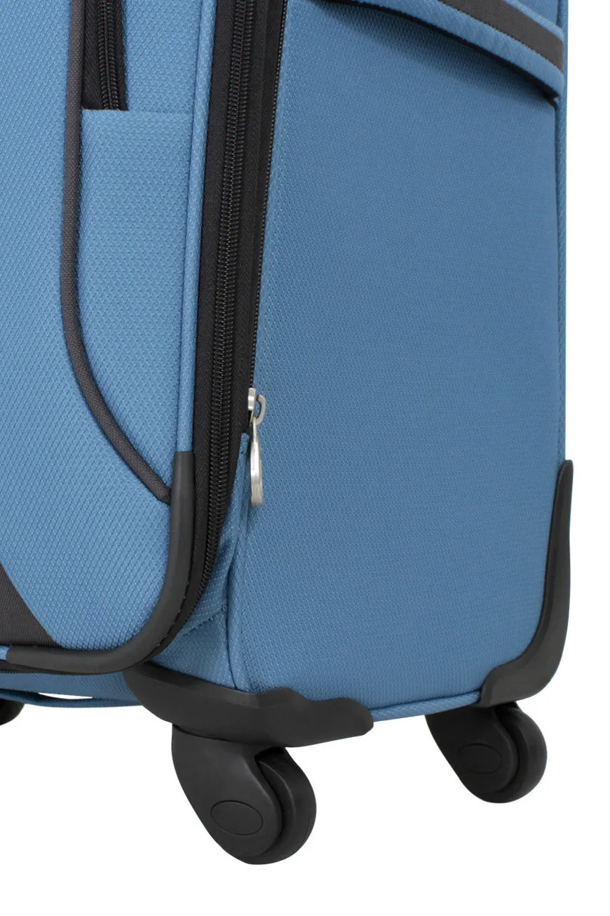 Swissgear 6110 Large Checked Spinner kuffert Blue Black