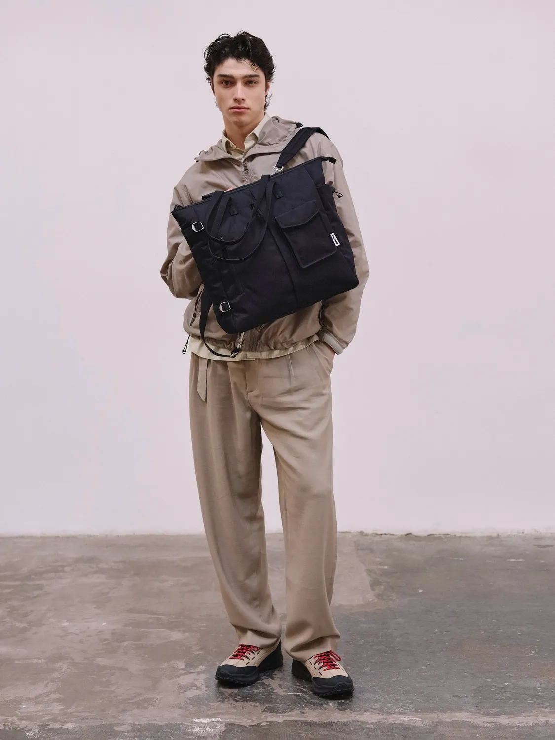 Ölend Calypso Vertical multibag sort 4-i-1 rygsæk