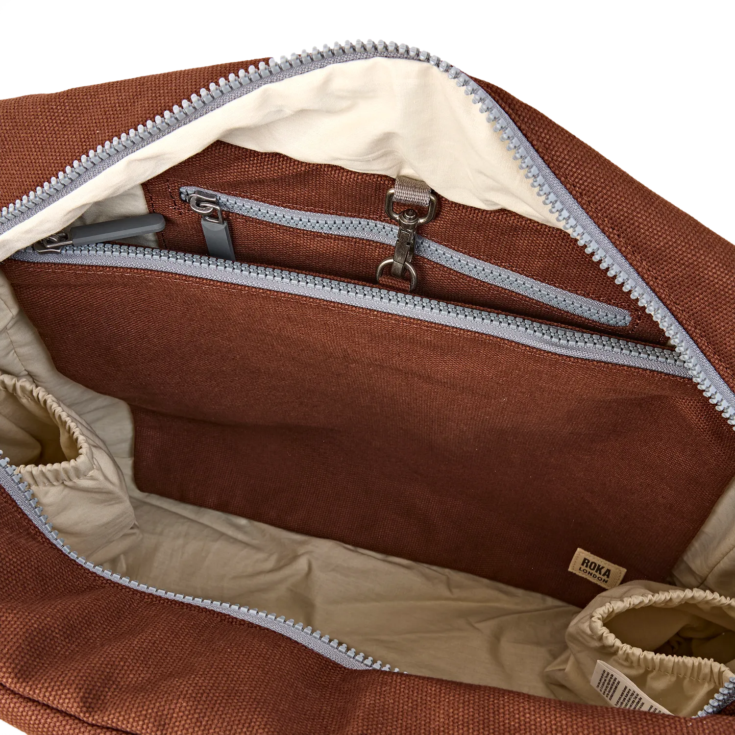 Roka London Somerset skuldertaske Large Lindt pusletaske