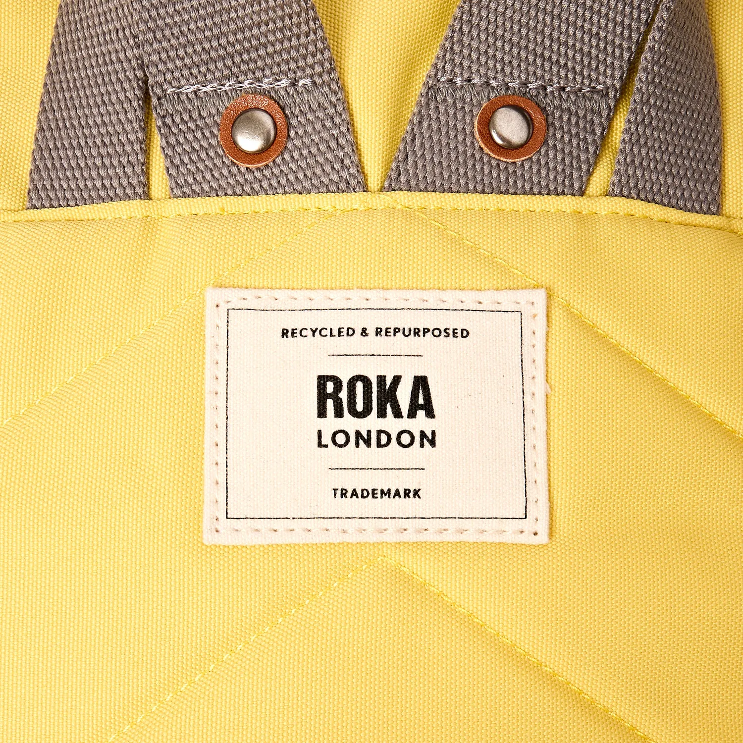 Roka London Canfield rygsæk Lemonade Stripe Small 9,8 l