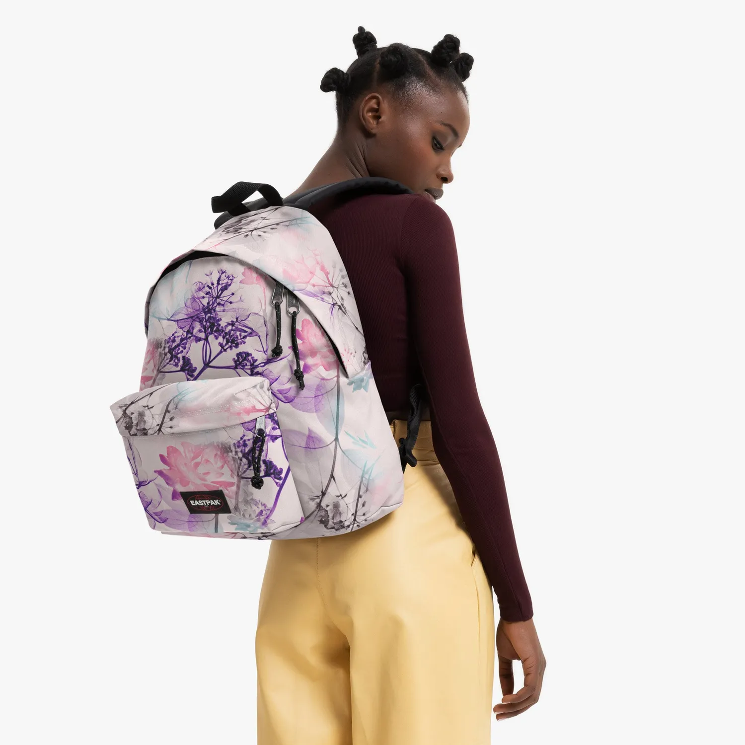 Eastpak Padded Pak'r rygsæk Pink Ray medium vandafvisende