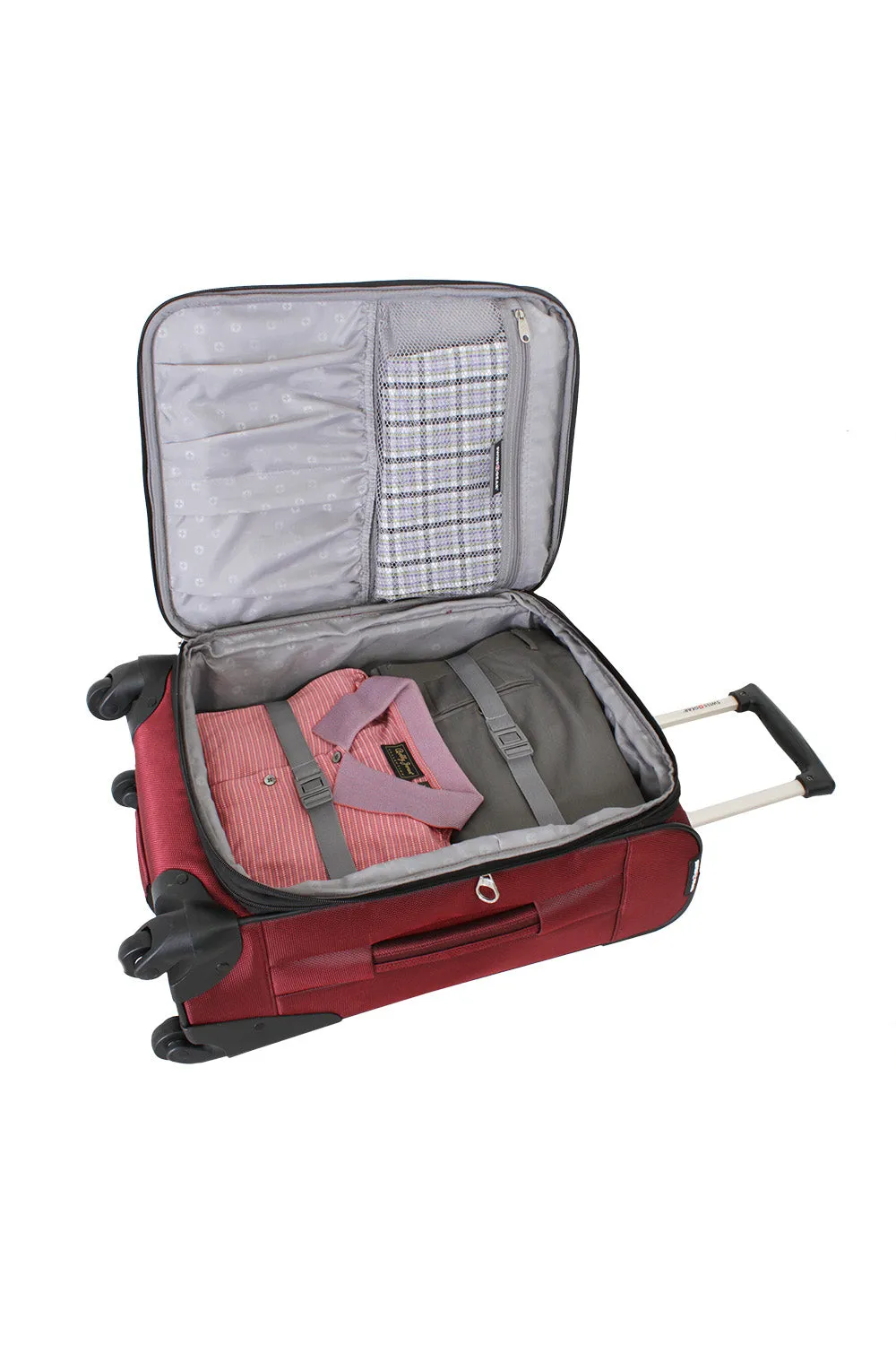 Swissgear 7211 kuffertsæt spinner Burgundy 2 dele udvidelig