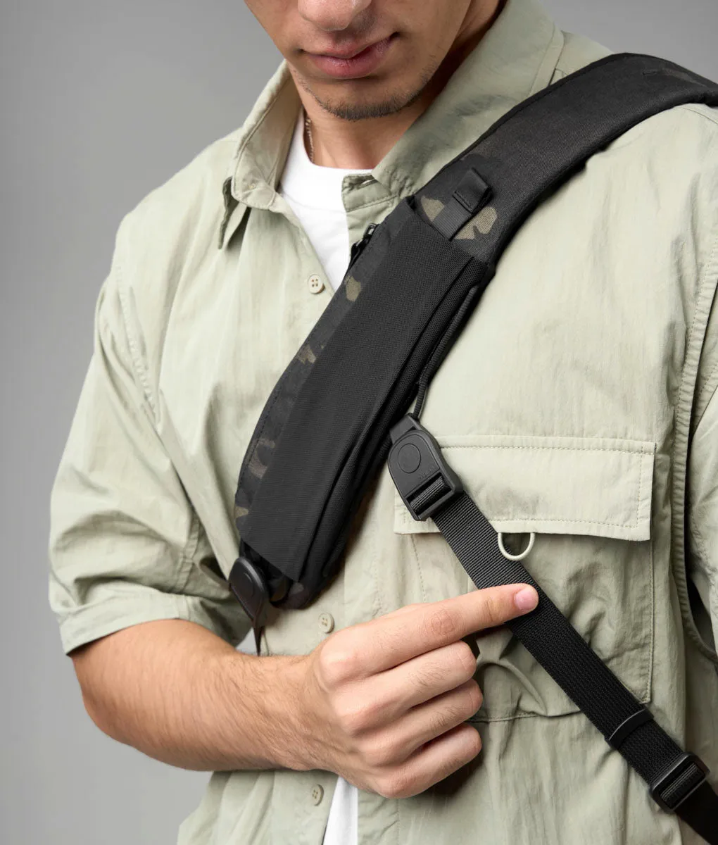 Alpaka Metro Crossbody skuldertaske Multicam Black