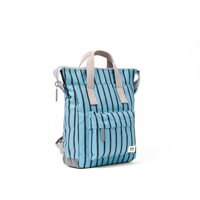 Roka London Bantry rygsæk Small Blue Stripe
