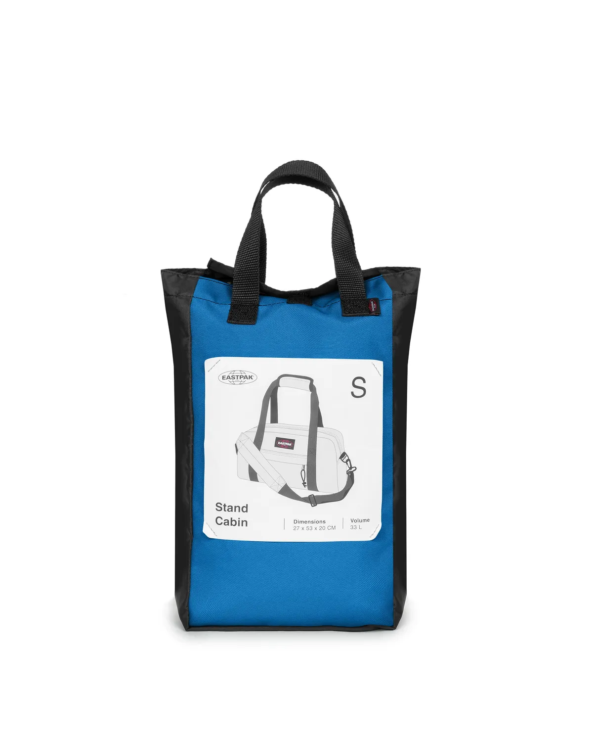 Eastpak Stand Cabin duffeltaske Aurora Blue Small vandafvisende