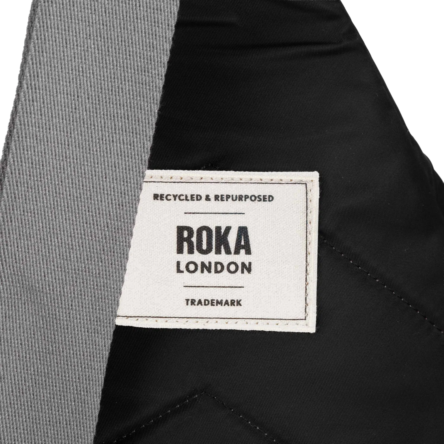 Roka London Willesden Large sling taske Black sort
