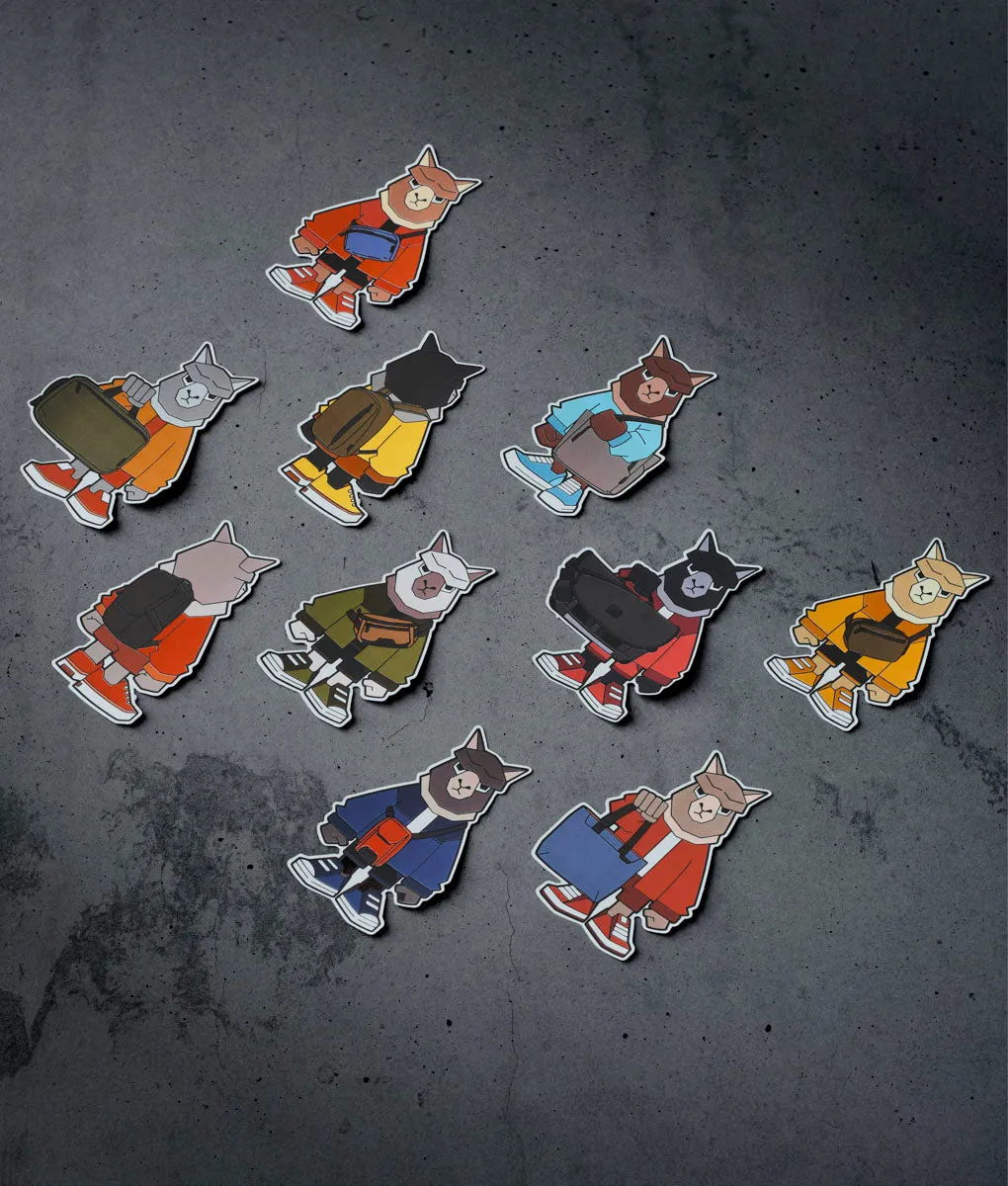 Alpaka Sticker Pack klistermærker 10 stk.