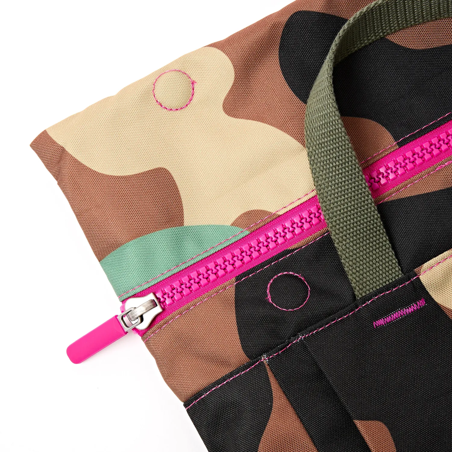 Roka London Camden J Medium rygsæk Vintage Camo 14,5 l