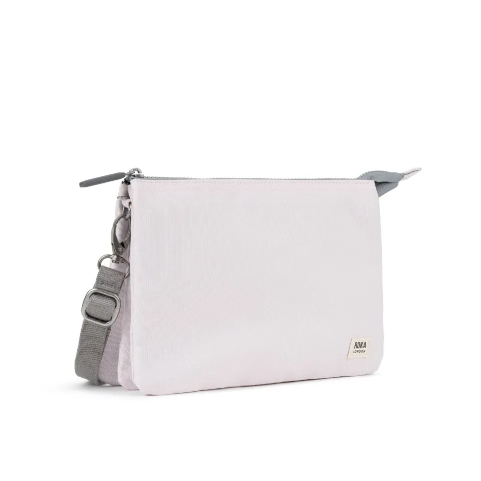 Roka London Carnaby XL crossbody taske transcendent pink vegan