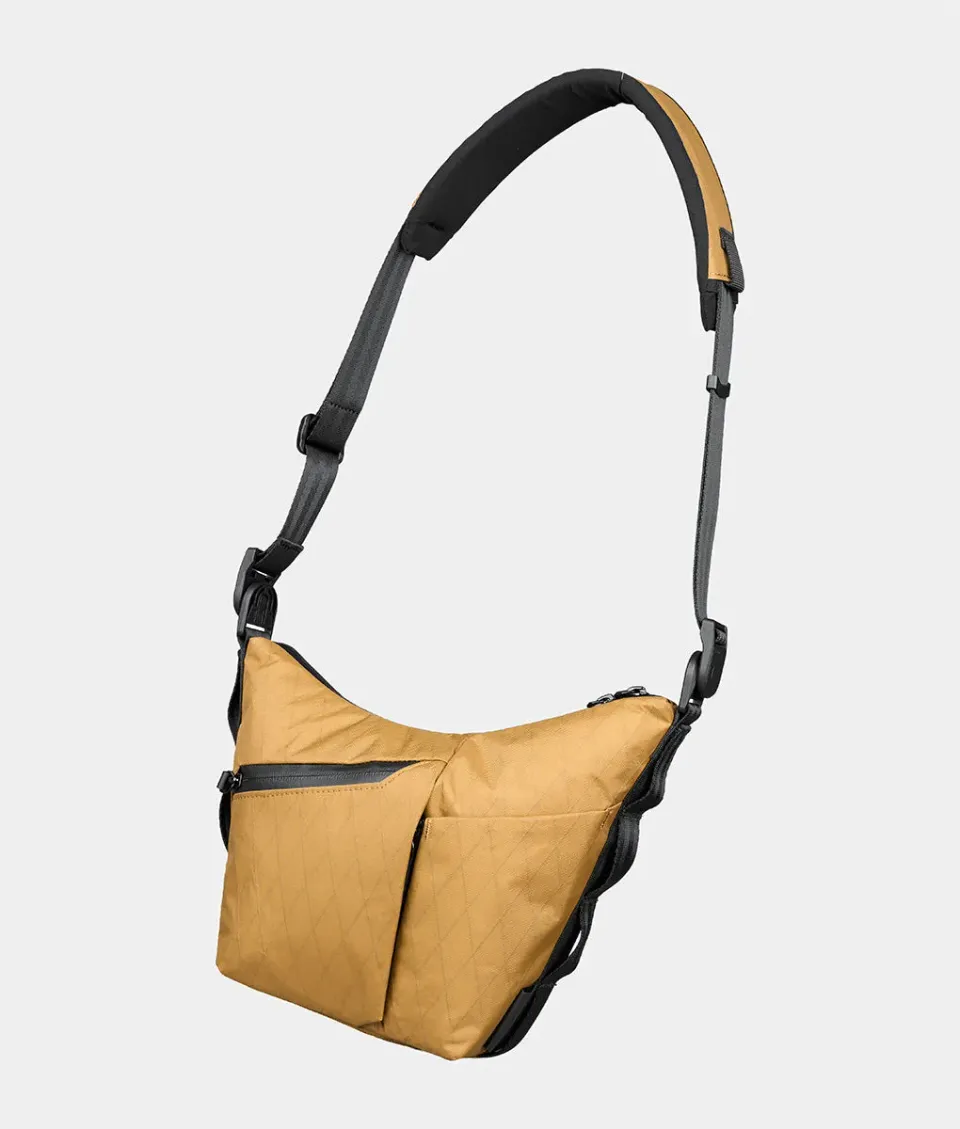 Alpaka Flow Satchel 2L skuldertaske coyote brown