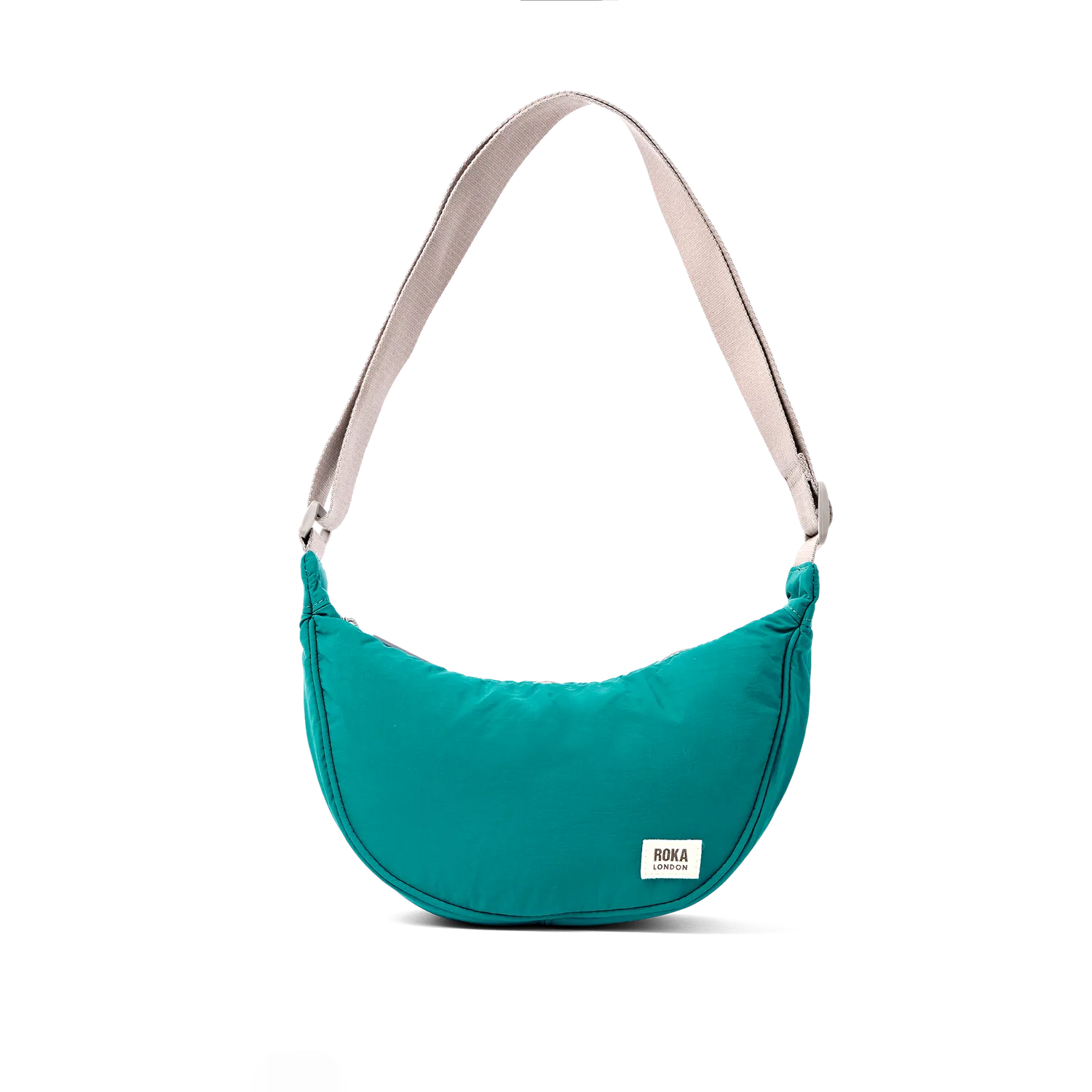 Roka London Farringdon halvmåne taske Ocean View Small