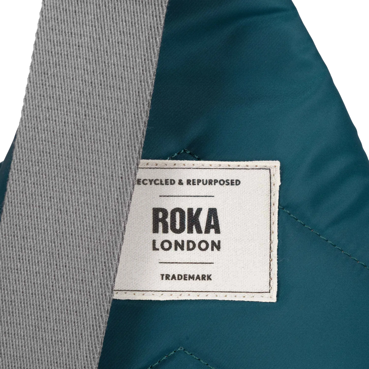Roka London Willesden sling taske Large Teal 5 liter