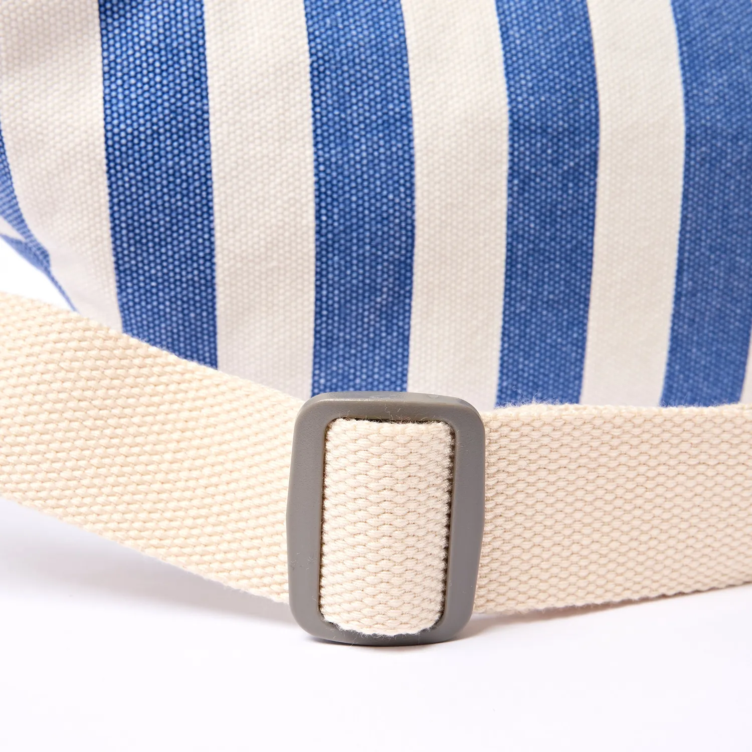 Roka London Mill Hill Small bæltetaske denim stripe