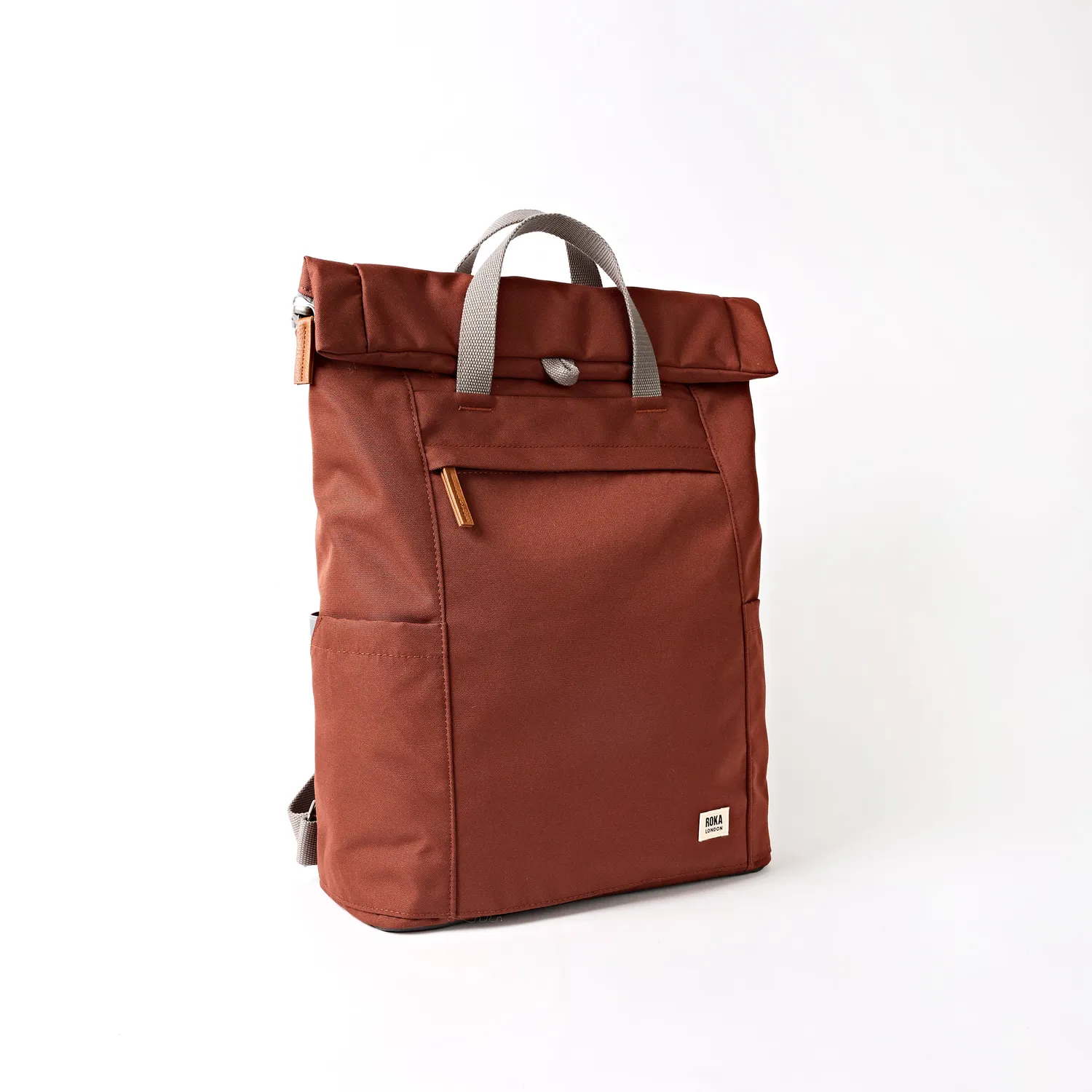 Roka London Finchley Henna rygsæk Small laptoprum