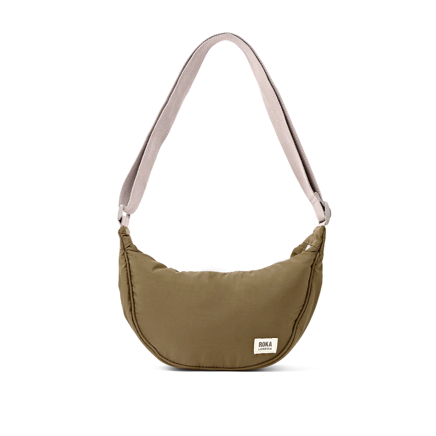 Roka Farringdon halvmåne taske Moss Small 4,2 liter