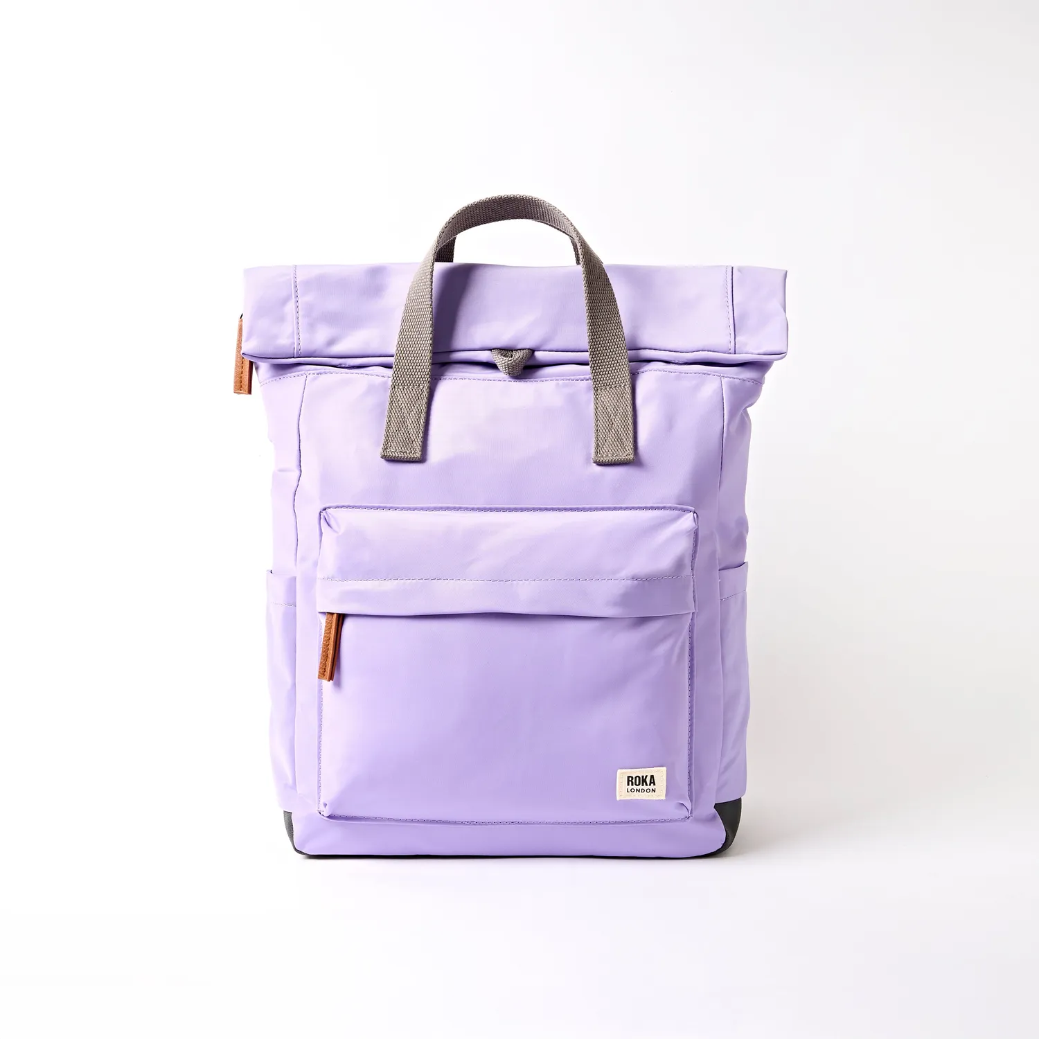 Roka London Canfield rygsæk thistle bloom roll-top