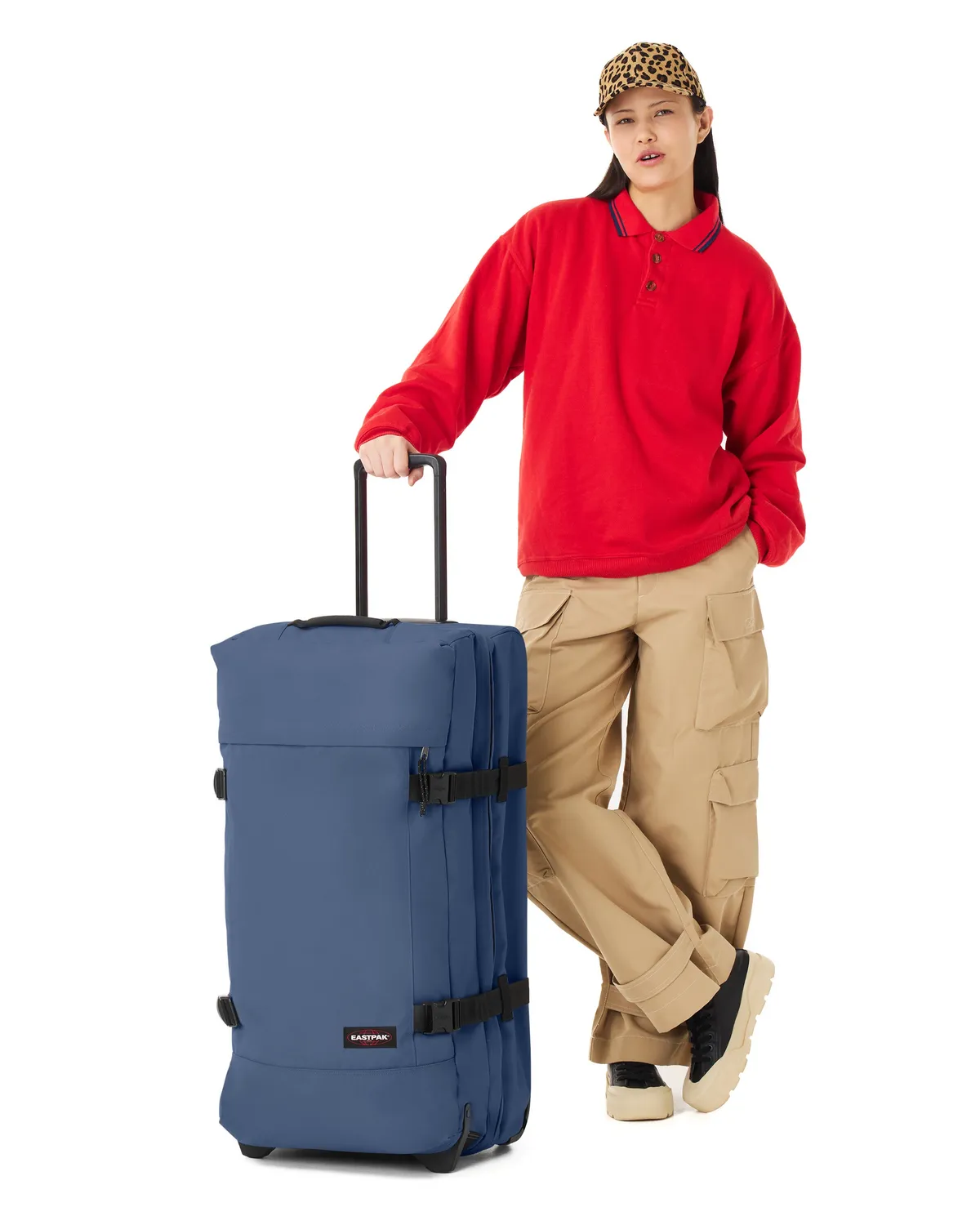 Eastpak Tranverz L kuffert Powder Pilot large letvægt