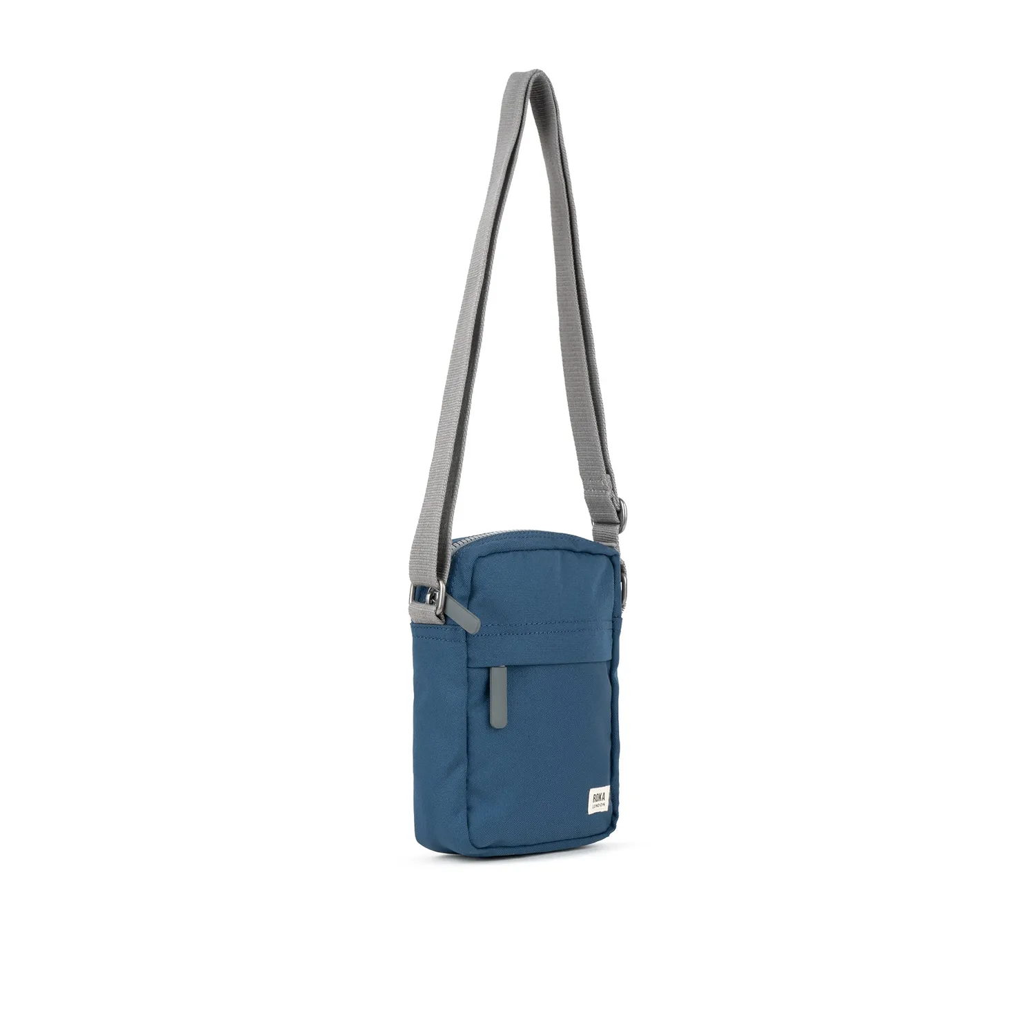 Roka London Bond Pocket crossbodytaske Deep Blue 1,5 liter