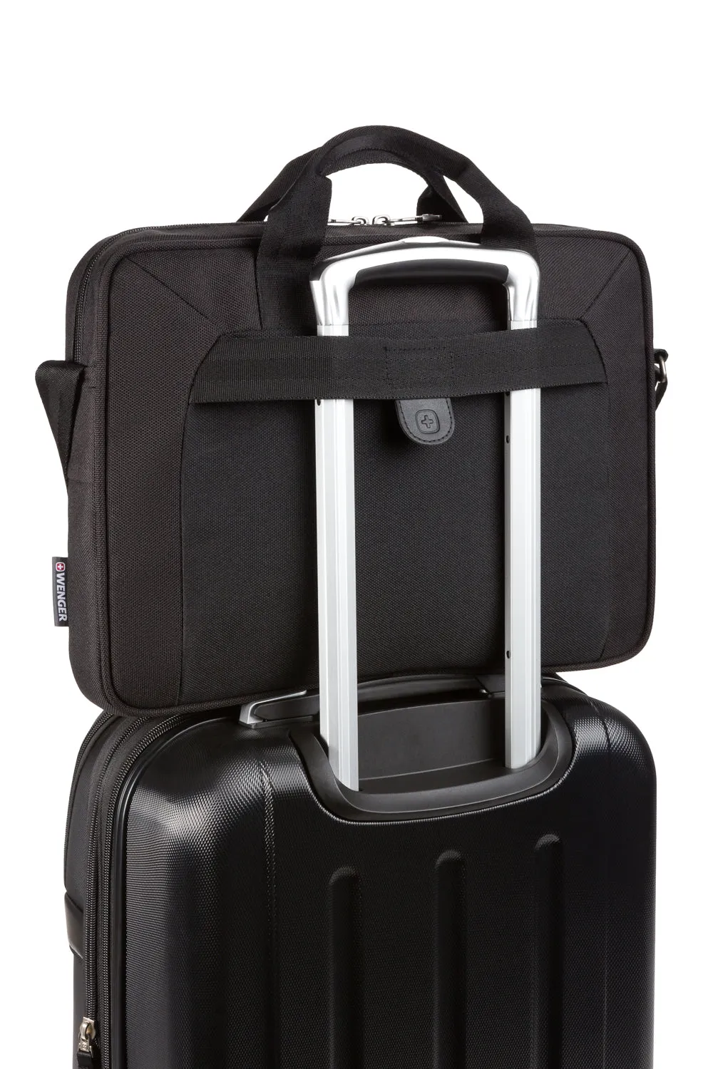 Wenger Platform 16" laptop taske sort slim