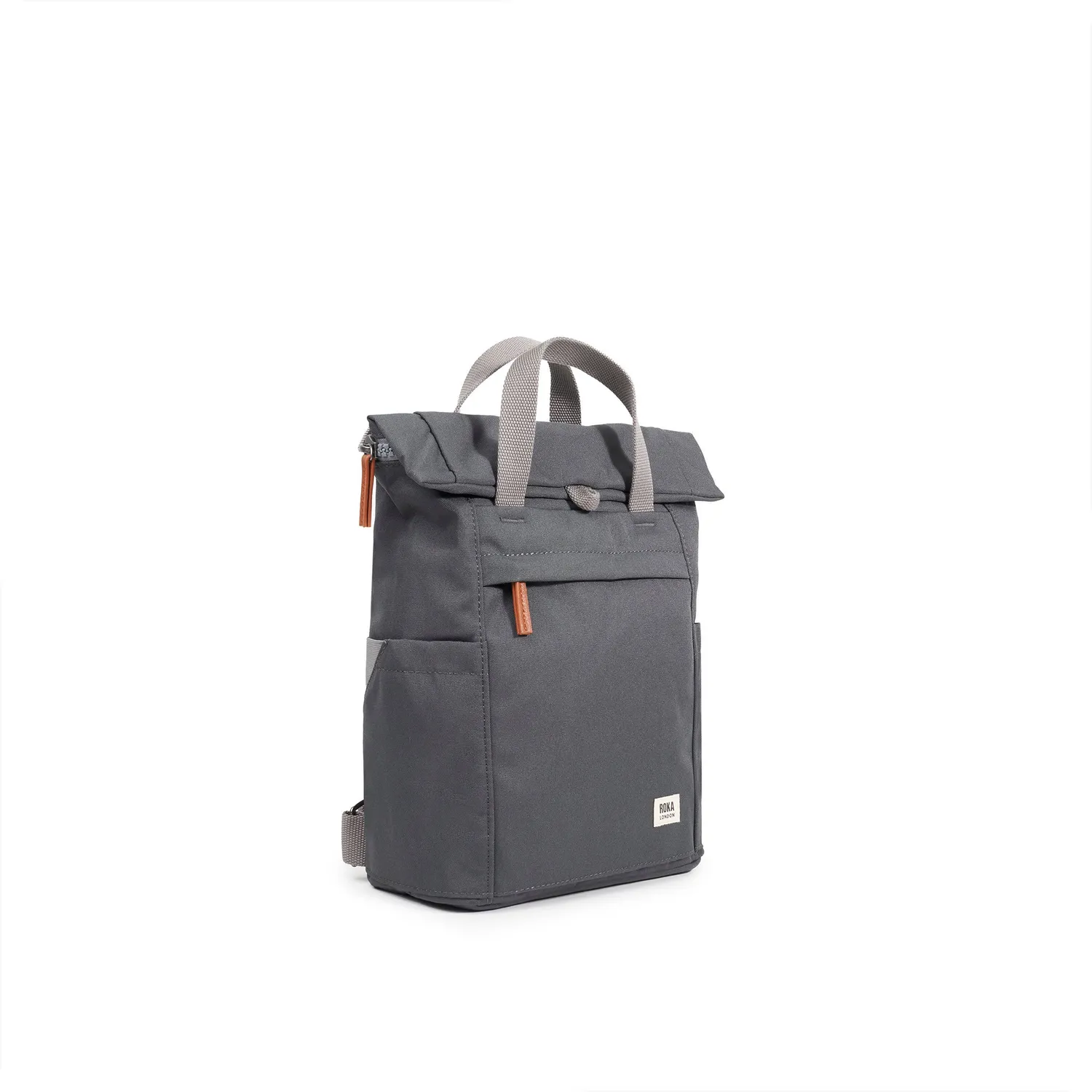 Roka London Finchley Small rygsæk Faded Black tablet-rum