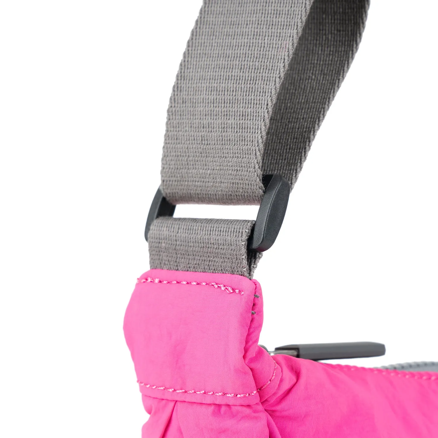 Roka London Farringdon halvmåne taske Hot Pink