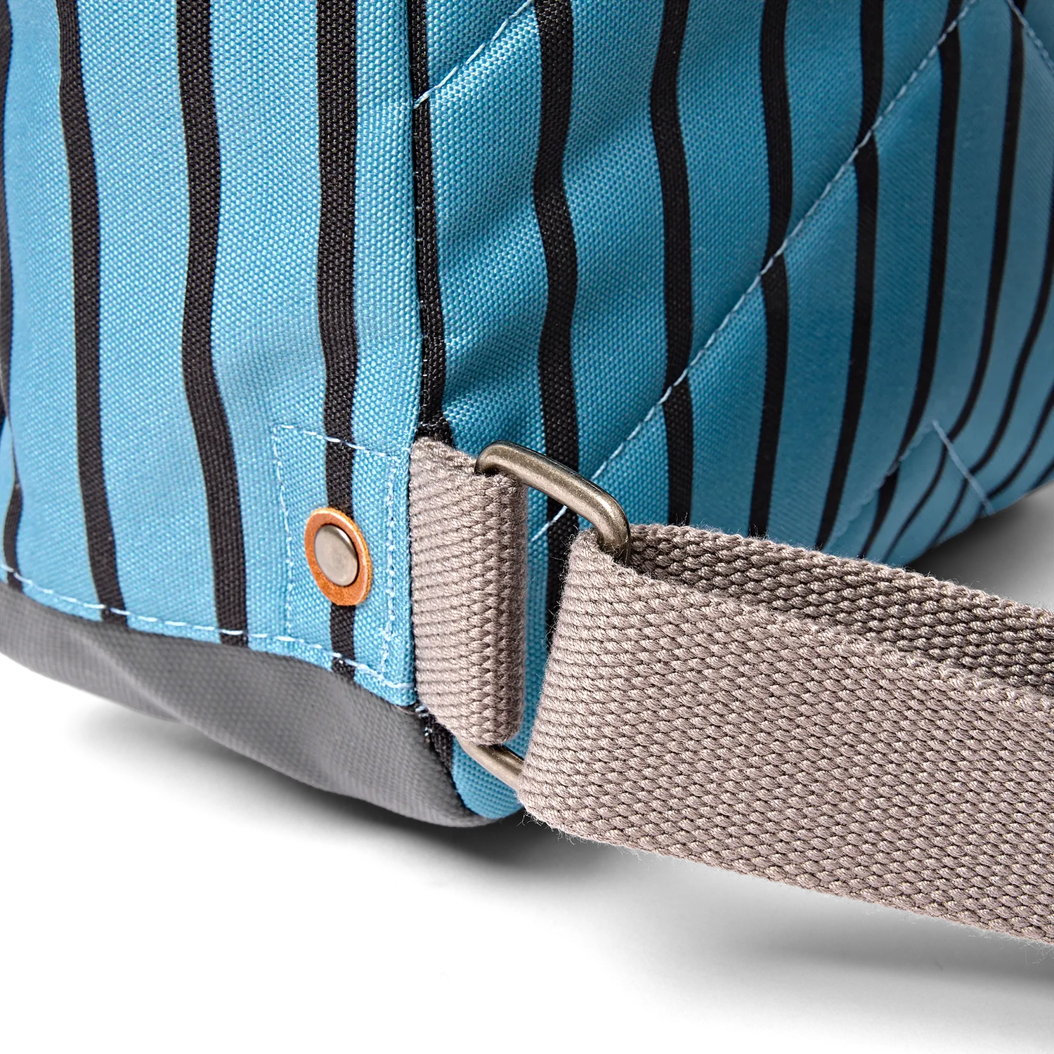 Roka London Bantry rygsæk Small Blue Stripe