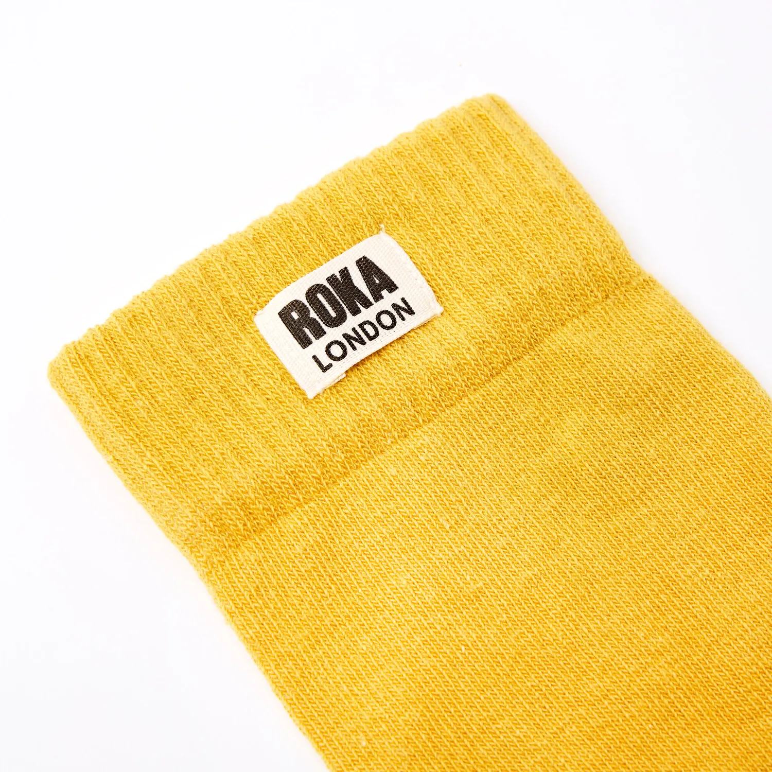 Roka London Wimbledon crew strømper Corn 36-42 bomuld