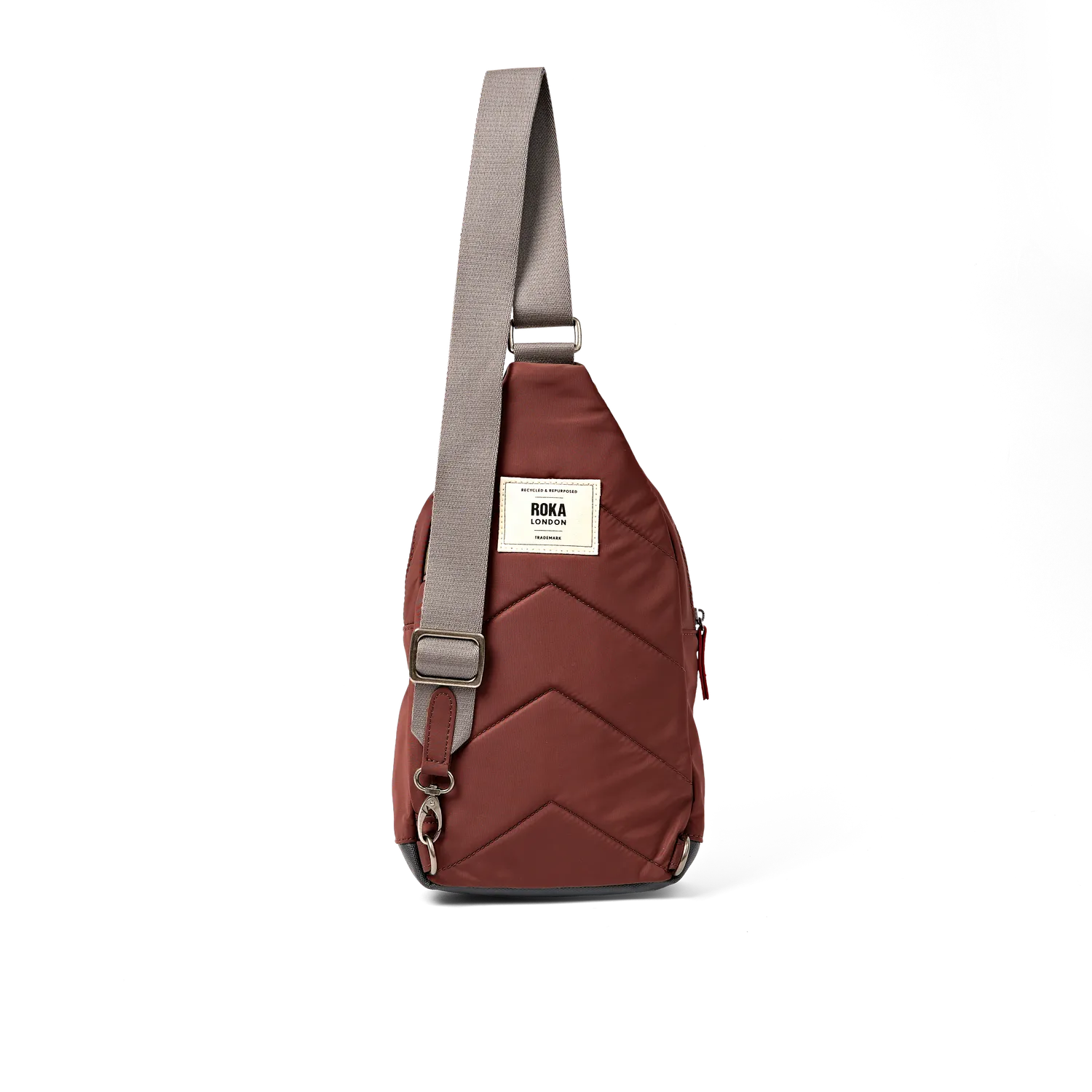 Roka London Willesden Large sling taske Rocky Road