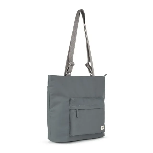 Roka London Trafalgar Smoke tote medium grå laptop