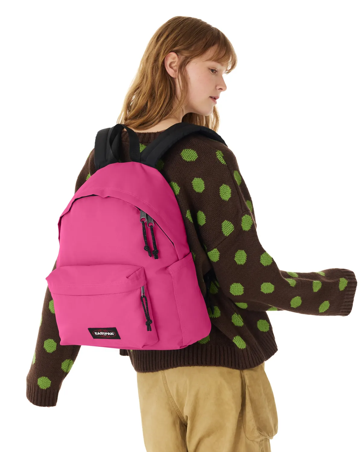 Eastpak Day Pak'r rygsæk Pink Escape med laptoprum