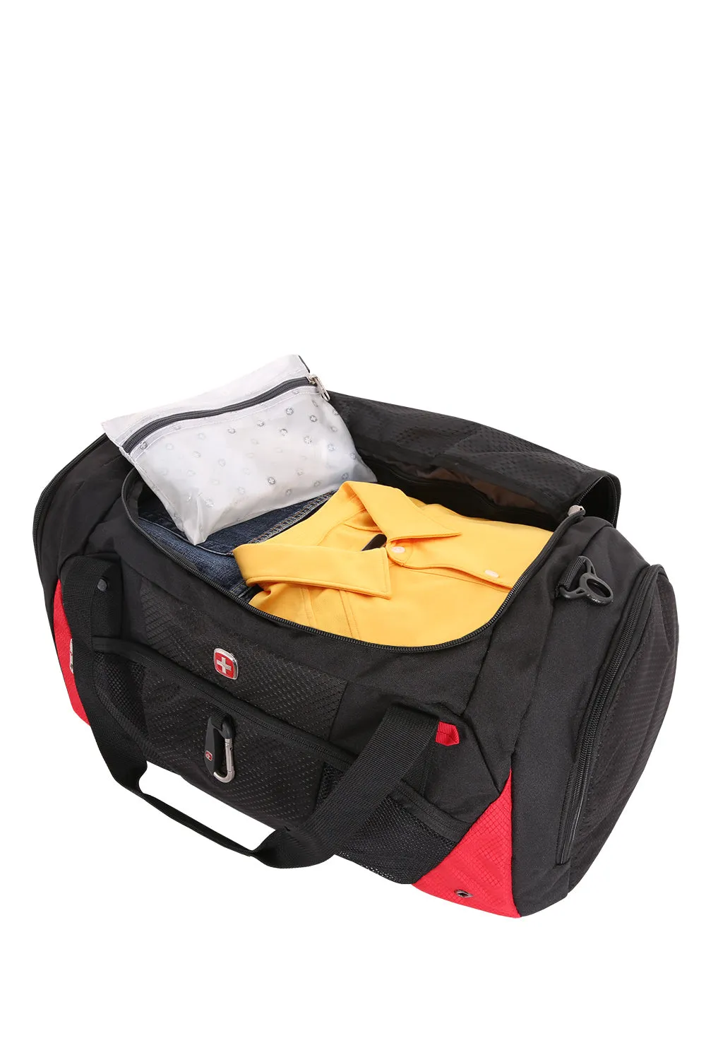 Swissgear 1900 duffel 21" Black/Red skorum