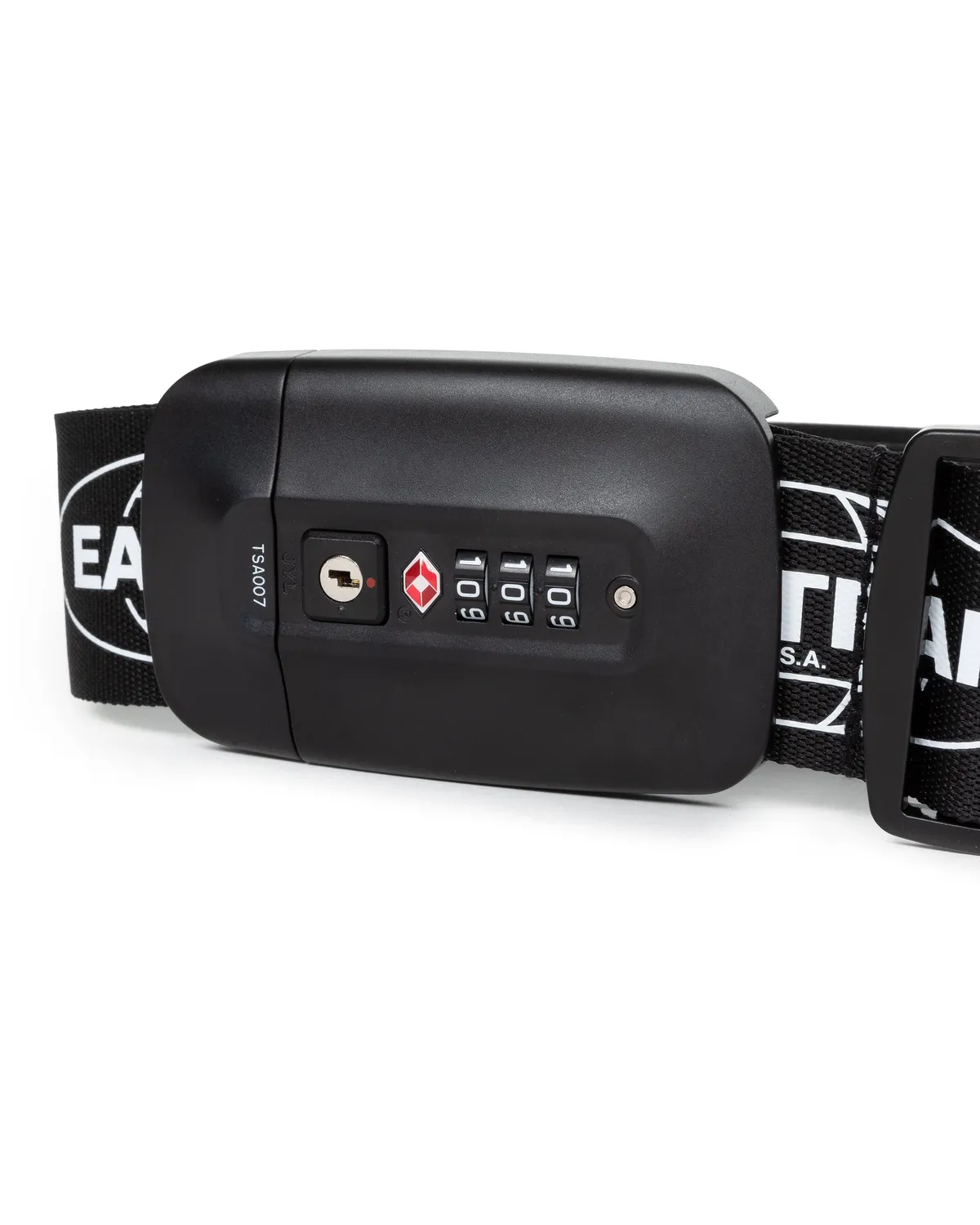 Eastpak Lockbelt kufferrem sort small med TSA-lås