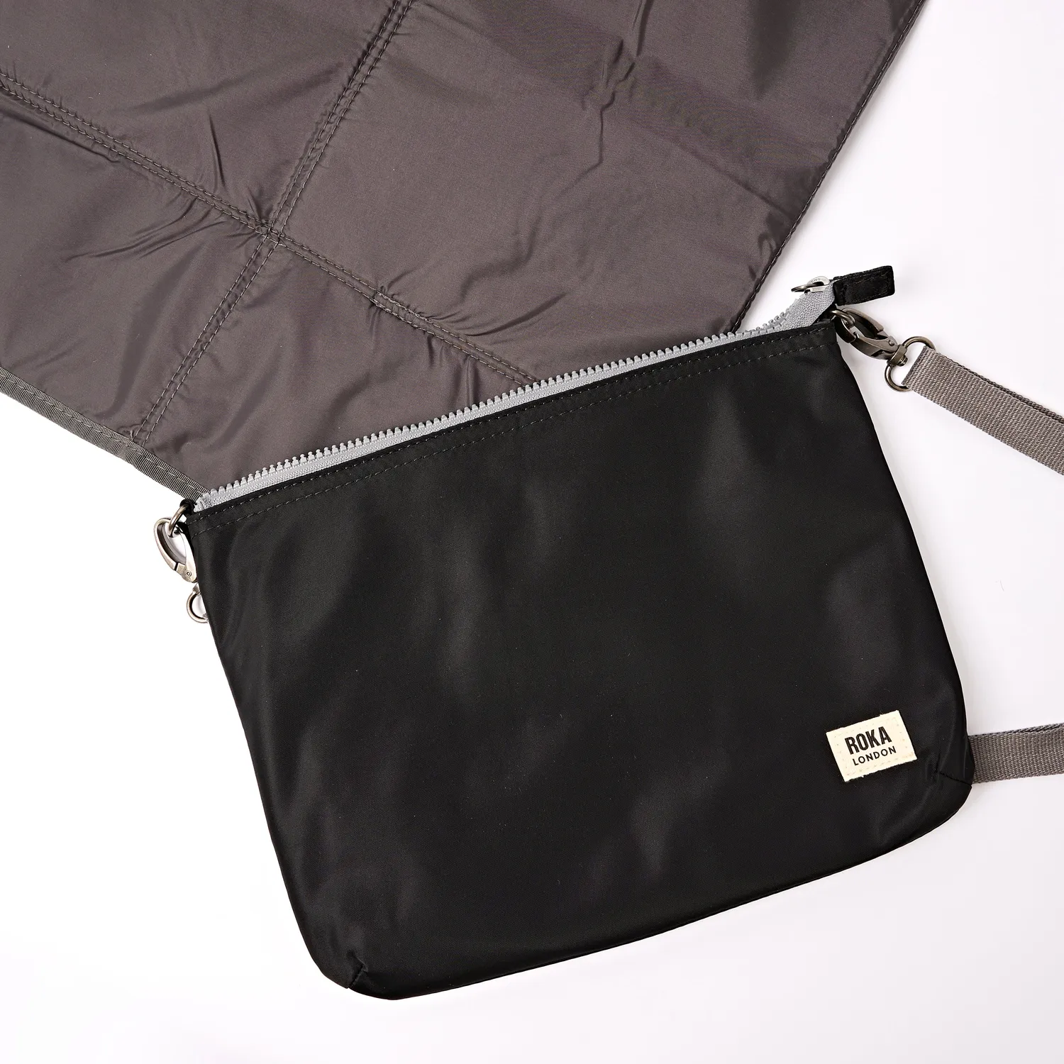 Roka London Primrose pusletaske Large black 4-i-1