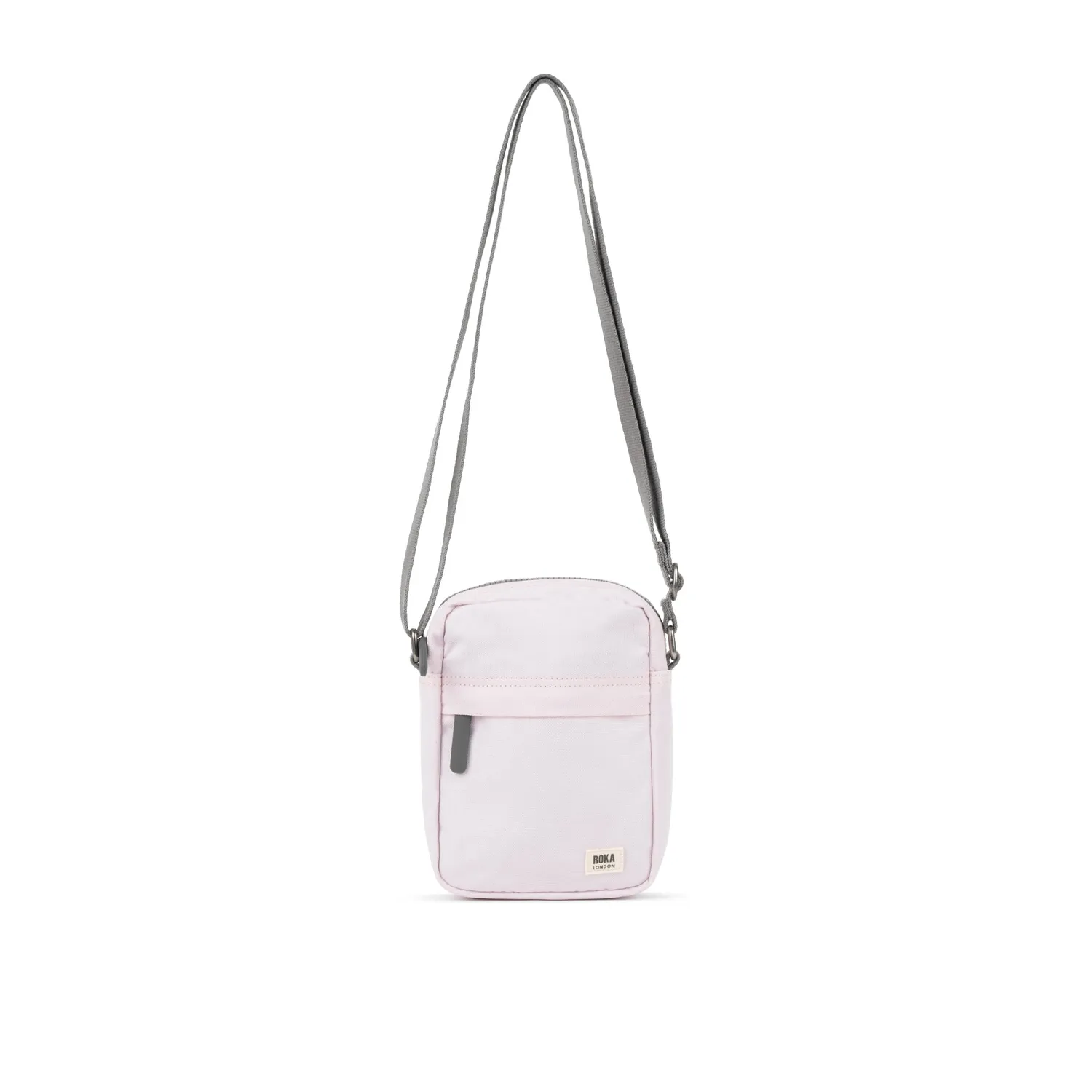 Roka London Bond Pocket crossbody taske small transcendent pink vejrbestandig