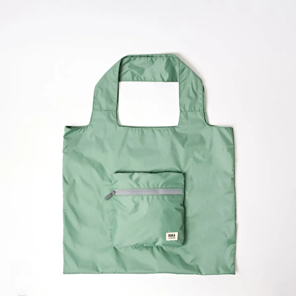 Roka London Borough Shopper mulepose Medium Frost sammenfoldelig