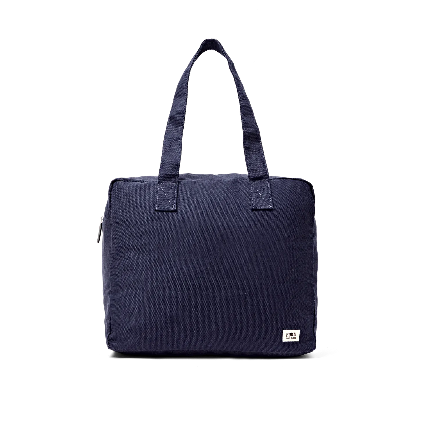 Roka London Sloane Medium skuldertaske anthracite laptop 17 tommer