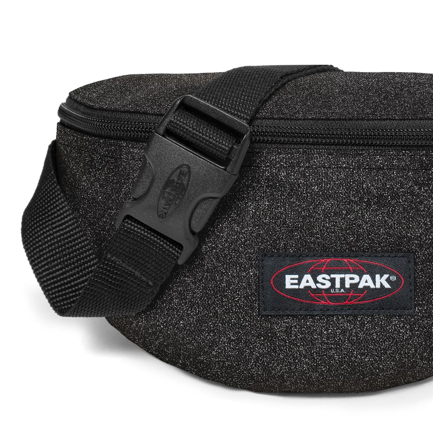 Eastpak Springer bæltetaske Spark Black Small glimmer