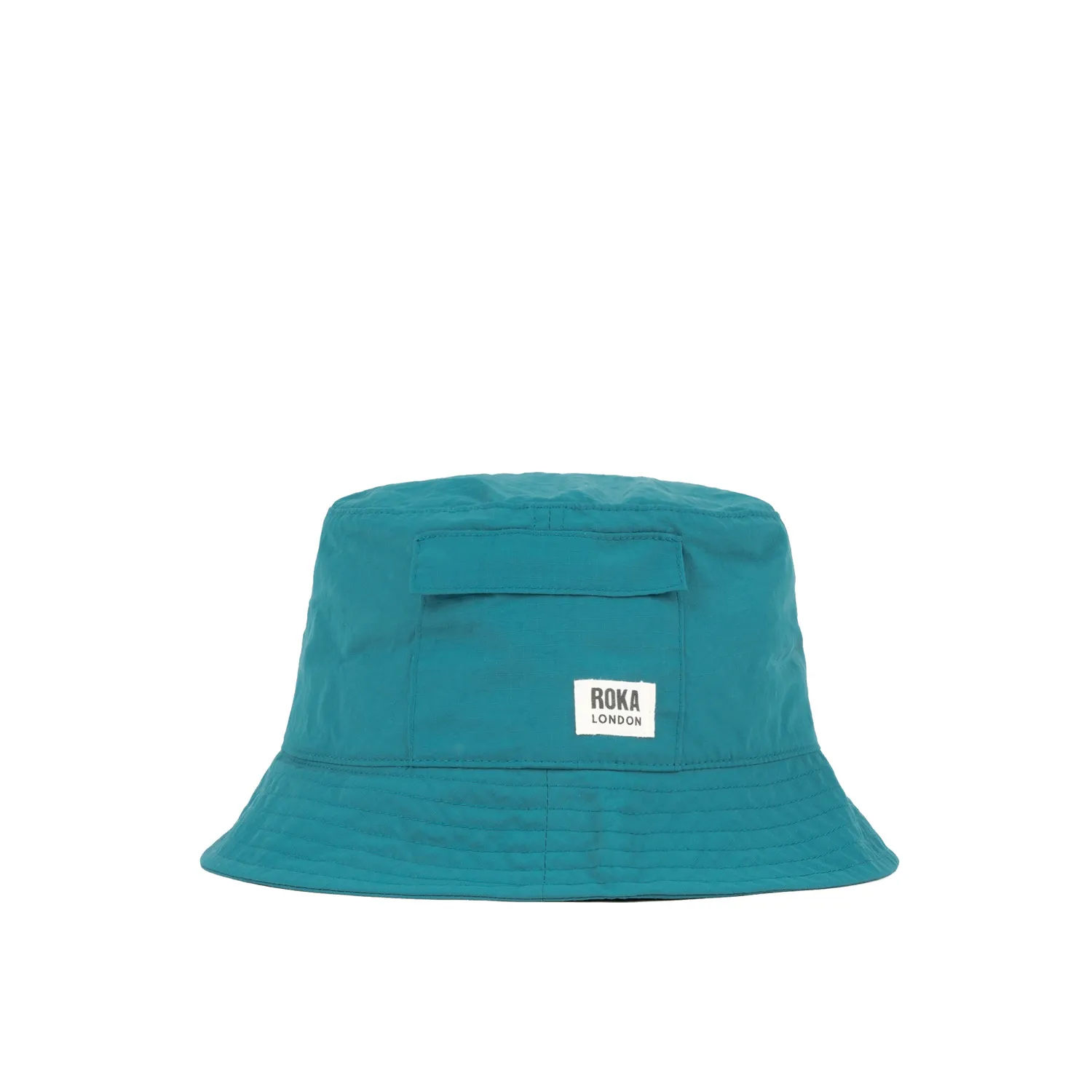 Roka London Bedford bucket hat Teal one size vandtæt