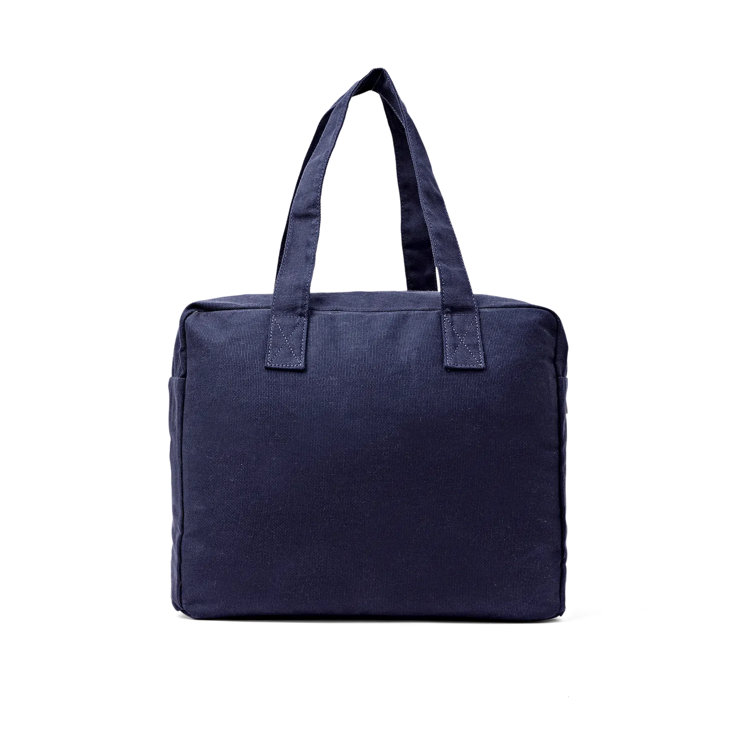 Roka London Sloane skuldertaske Medium navy laptoprum