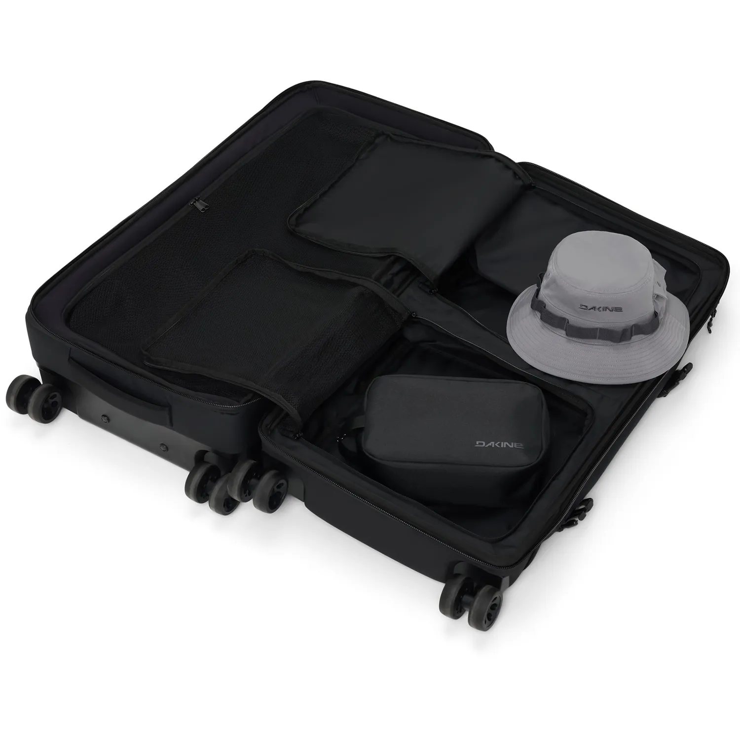 Dakine Split 4 Wheel 87L kuffert rosin spinner
