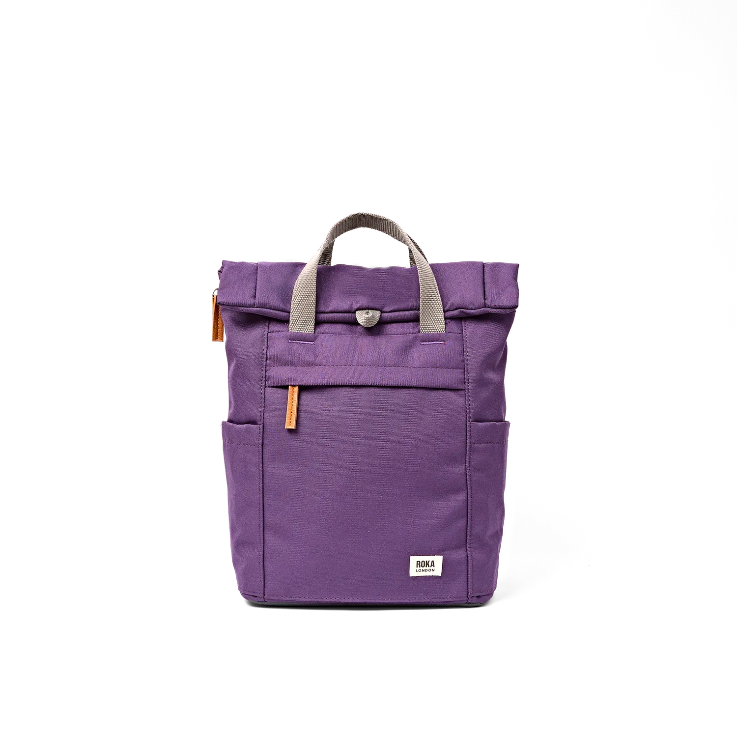 Roka London Finchley rygsæk Deep Grape med laptoprum