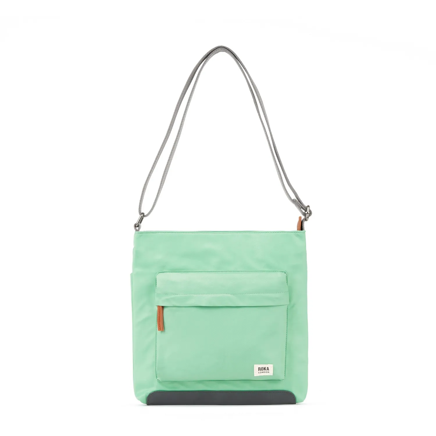 Roka London Kennington Matcha crossbody medium grøn