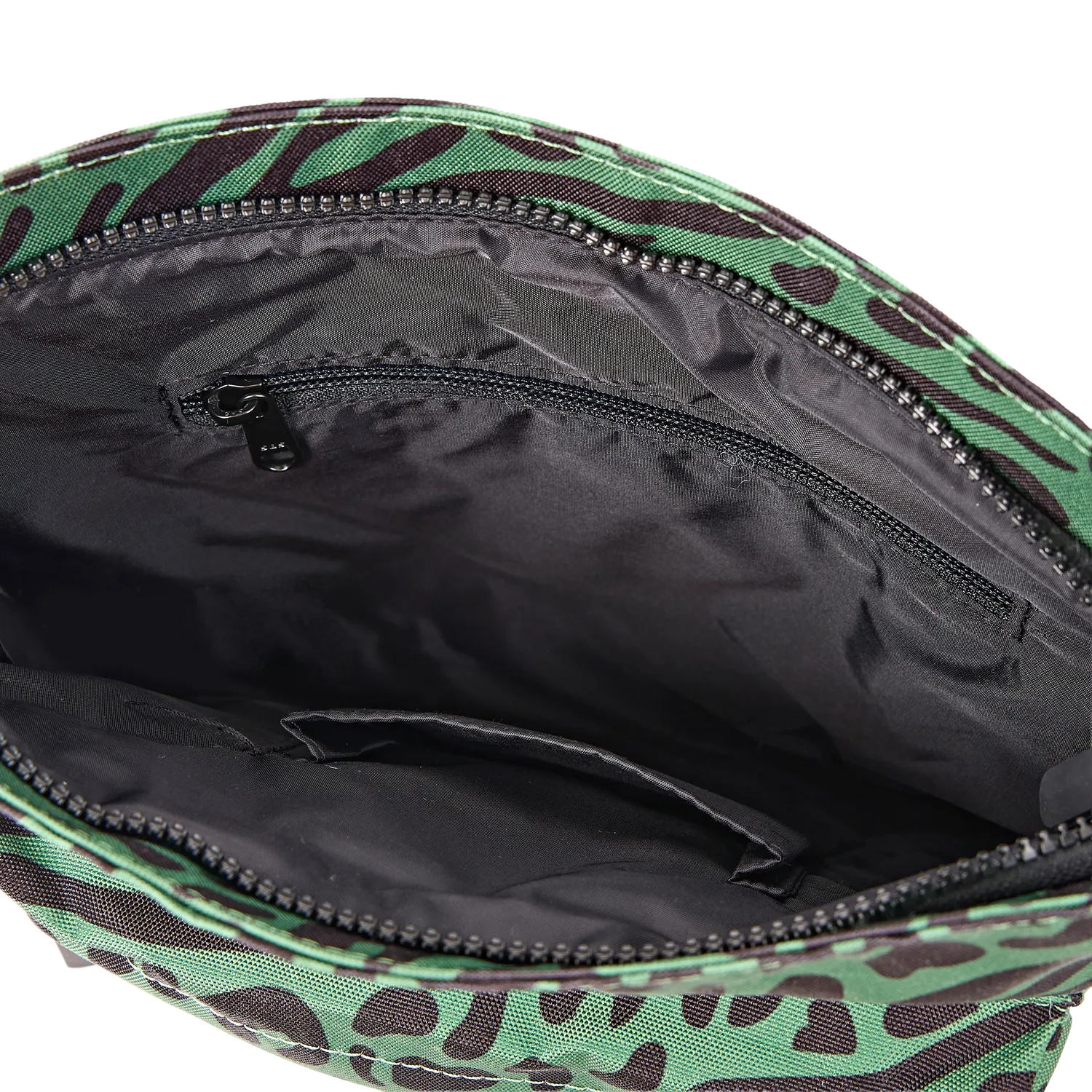 Roka London Kennington crossbody taske Animal Artichoke Medium