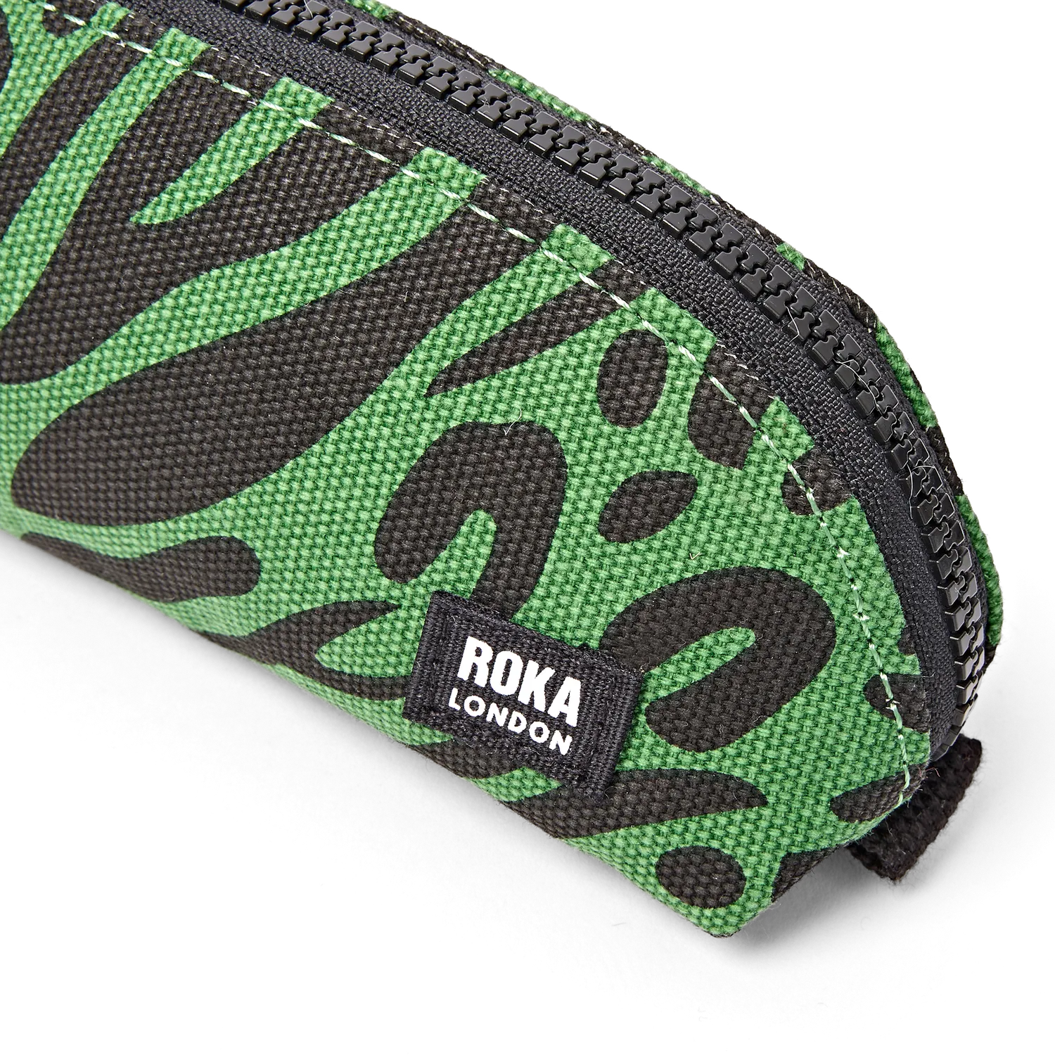 Roka London Tate pouch Animal Artichoke Small canvas