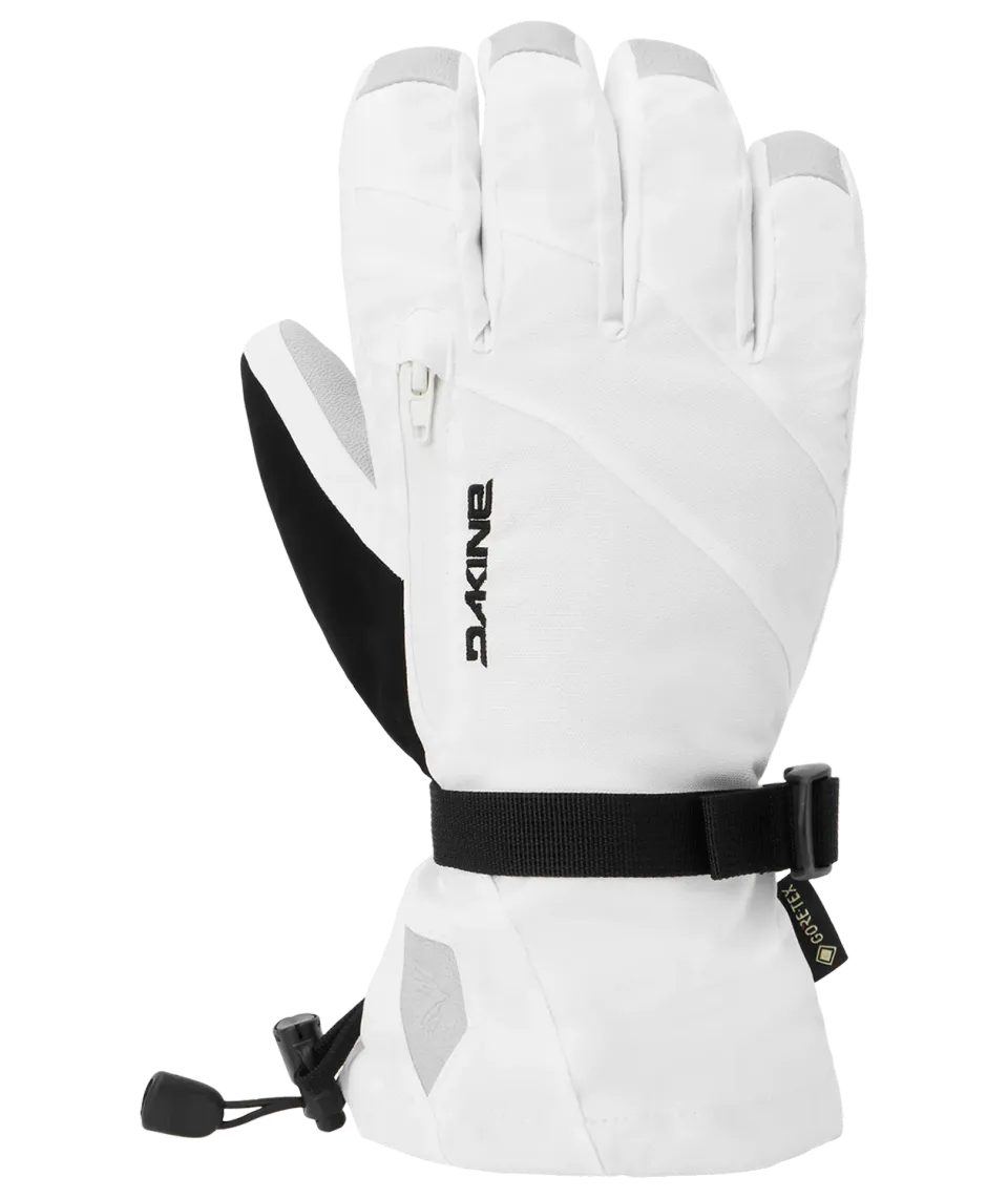 Dakine Sequoia 2.0 Leather DLX Gore-Tex handske hvid