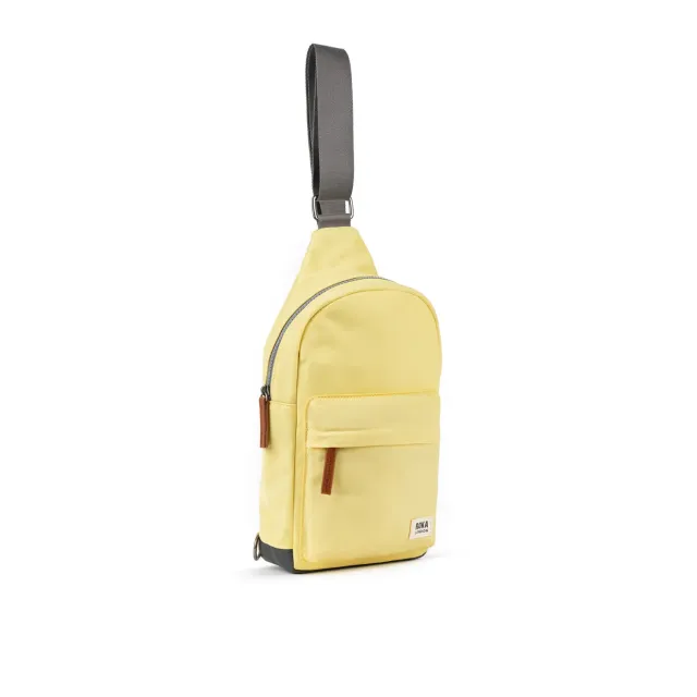 Roka London Willesden sling taske Citron L 5 liter