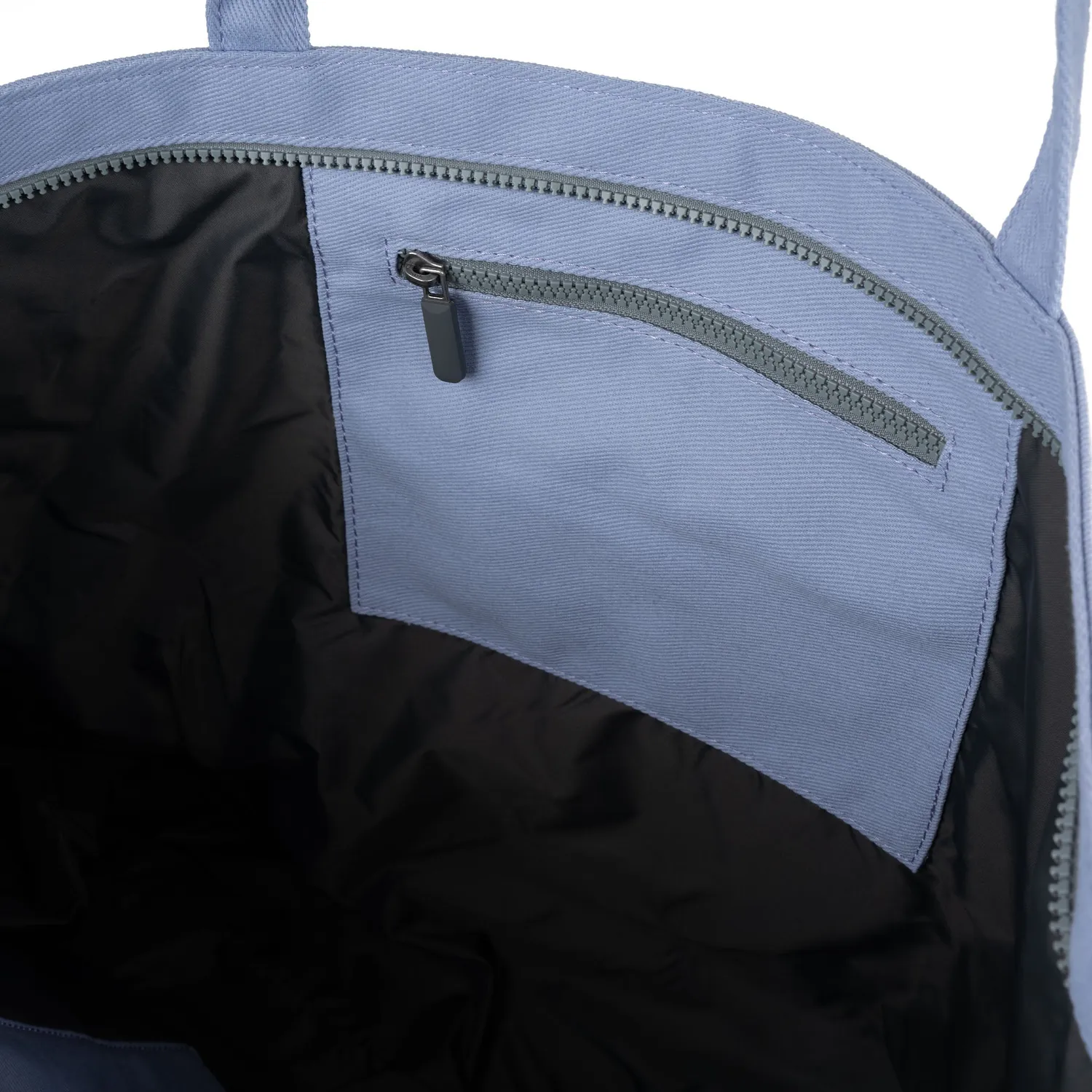 Roka London Portobello Large totebag periwinkle med laptoprum