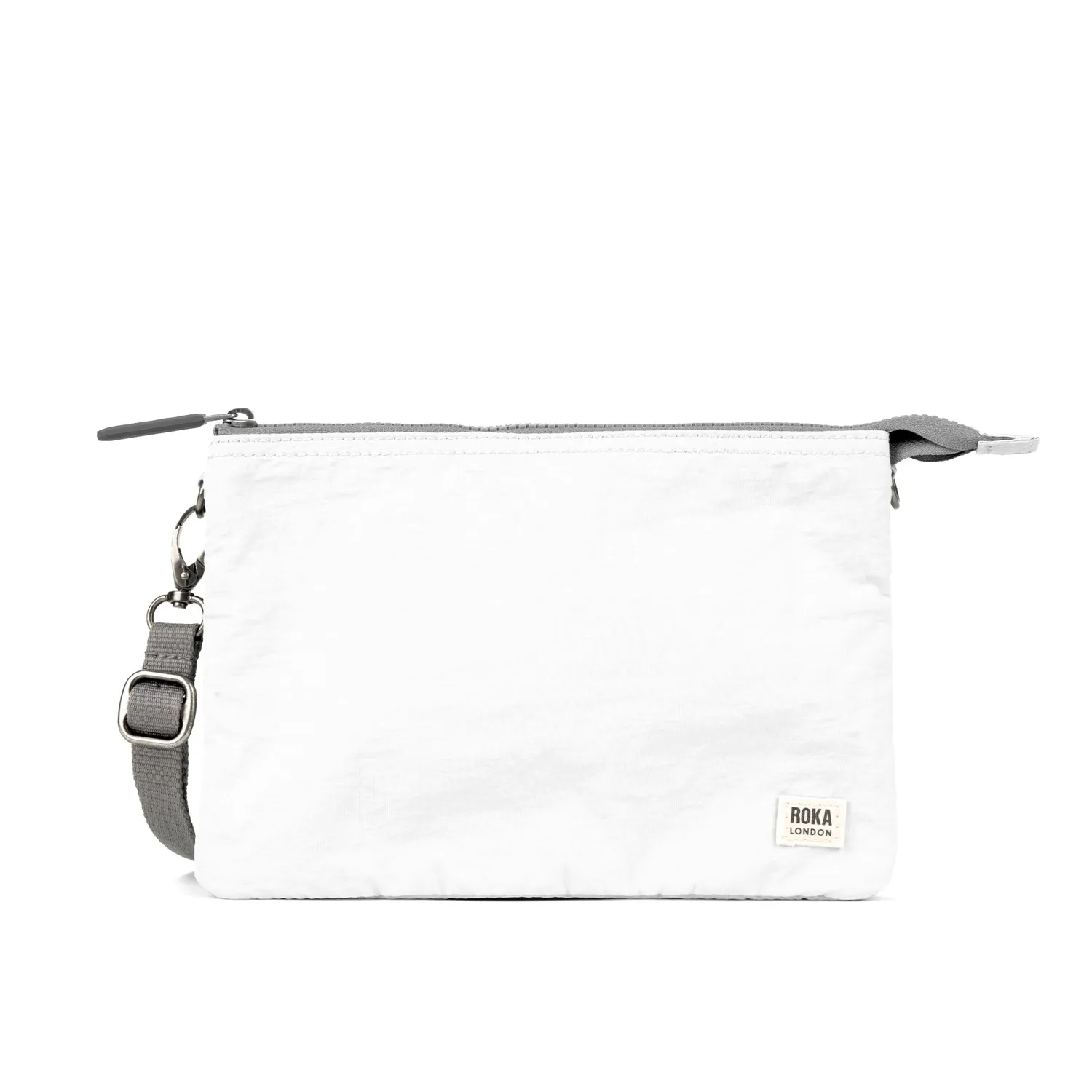 Roka London Carnaby XL crossbodytaske Coconut 0,5 liter