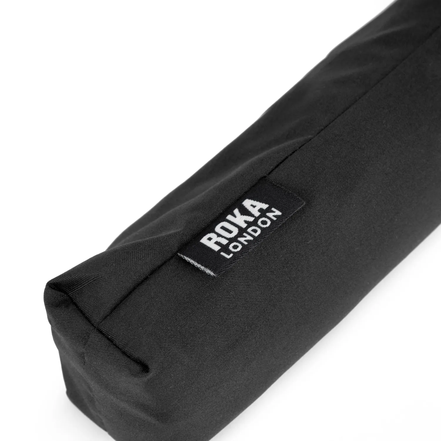 Roka London Waterloo paraply Black XS sort